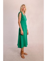 Flowy mid-length dress