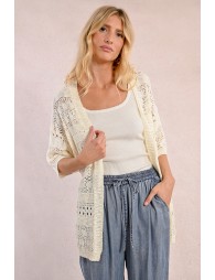 Tieable knit vest