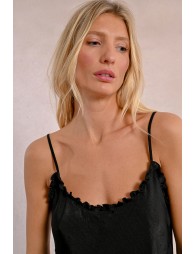 Satin effect camisole