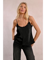 Satin effect camisole