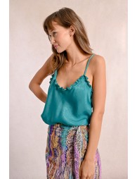 Satin effect camisole