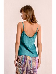 Satin effect camisole