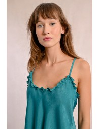 Satin effect camisole