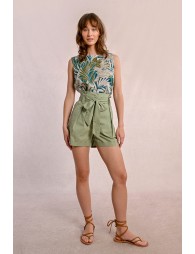 Trench effect shorts