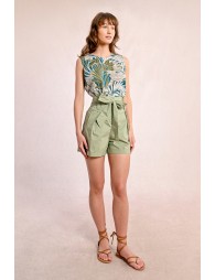 Trench effect shorts