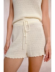 Crochet shorts