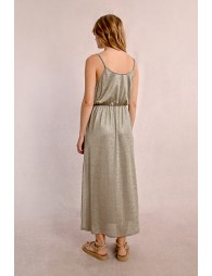 Long iridescent dress