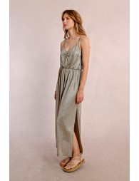 Long iridescent dress