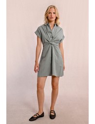 Robe chemise à dos nouable