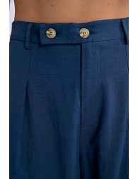 Pantalon droit à pinces