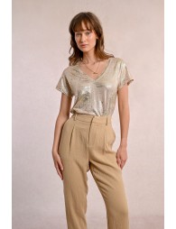 Linen carrot pants