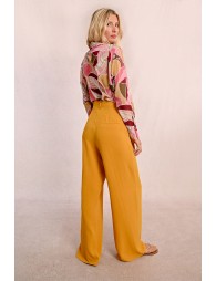 Pantalon large à pinces