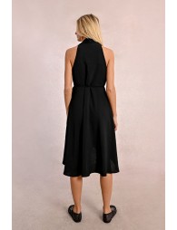 Robe courte plissée