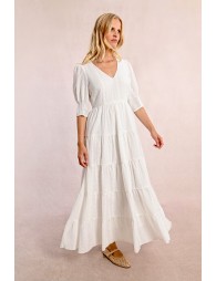 Maxi-robe à volants