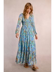 Long dress, printed