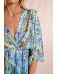 Robe courte, style kimono