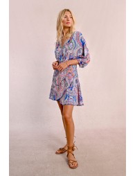 Short printed dress