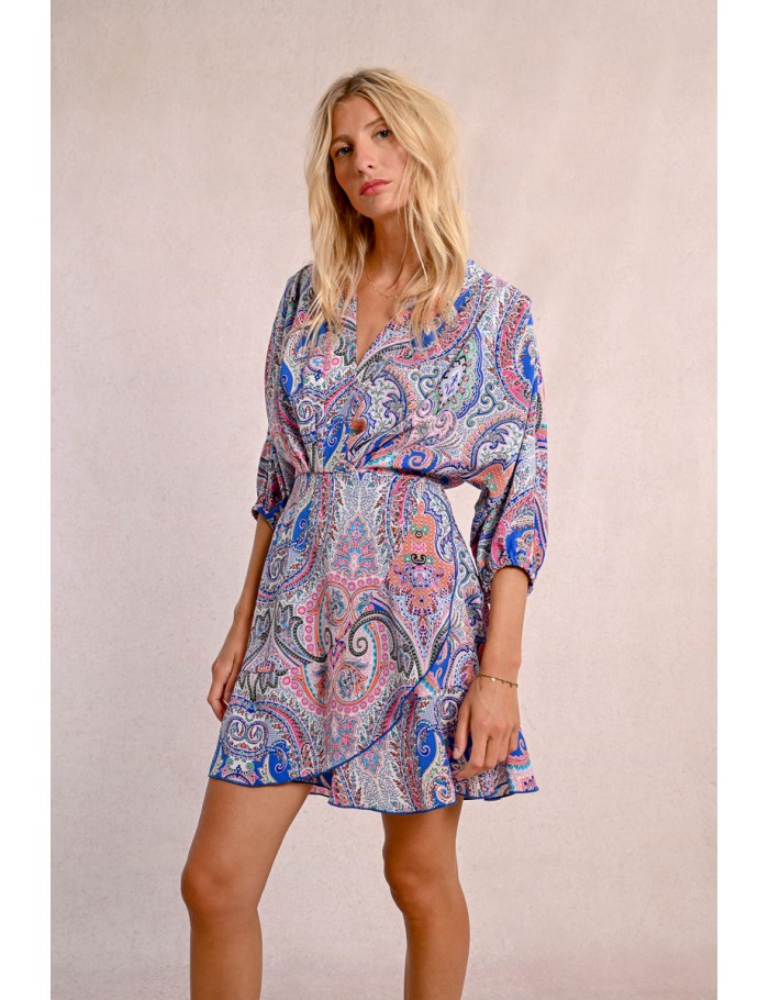 Short printed dress