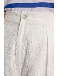 English embroidery shorts