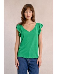 Flowy cross-back t-shirt