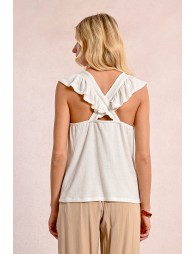 Flowy cross-back t-shirt