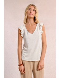 Flowy cross-back t-shirt