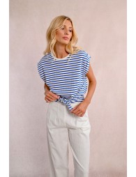 Tieable sailor T-shirt