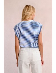 Tieable sailor T-shirt