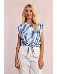 Tieable sailor T-shirt