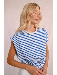 Tieable sailor T-shirt