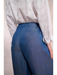 Wide lyocell pants