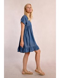 Short lyocell dress