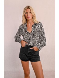 Leopard blouse