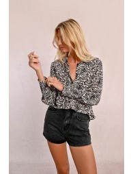 Leopard blouse