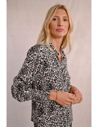 Leopard blouse