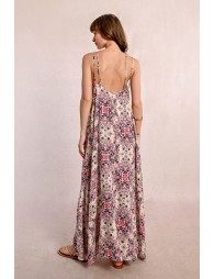 Long dress with double straps