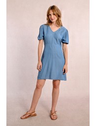 Robe courte en Tencel