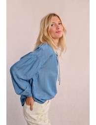 Loose Tencel blouse