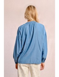 Loose Tencel blouse