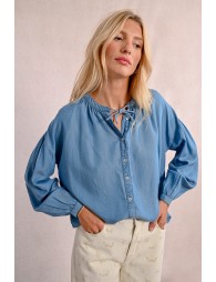 Loose Tencel blouse