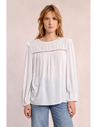 Blouse détails ajourés