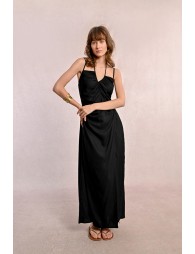 Long asymmetrical dress