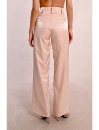 Wide, satin pants