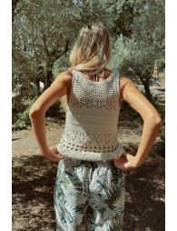 Top en crochet