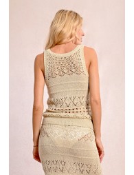 Top en crochet