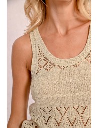 Top en crochet