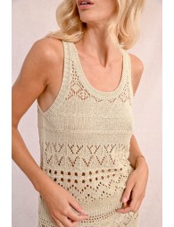 Top en crochet