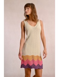 Crochet beach dress