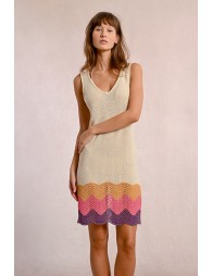 Crochet beach dress