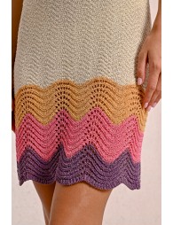 Crochet beach dress